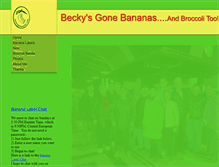 Tablet Screenshot of beckymartz.com