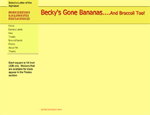 Tablet Screenshot of c.beckymartz.com